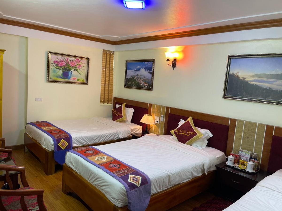 Hotel Sao Xanh Шапа Екстер'єр фото